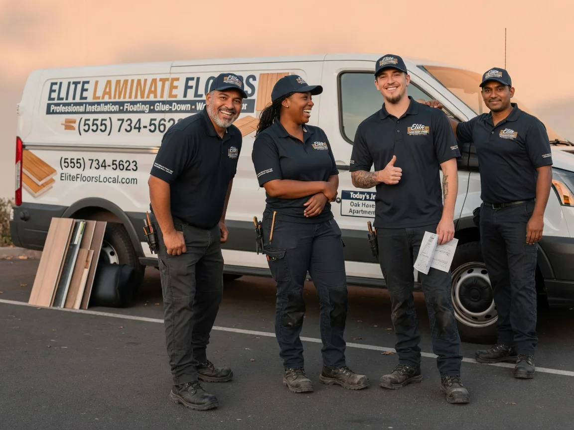 Laminate flooring installation company in Carencro, LA